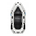 OMEGA - Надуваема гребна лодка с твърдо дъно 300 LSPT PS Active Plus светло сива